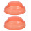 6Pcs Detector Protective Covers in Orange ABS for Household Use 1