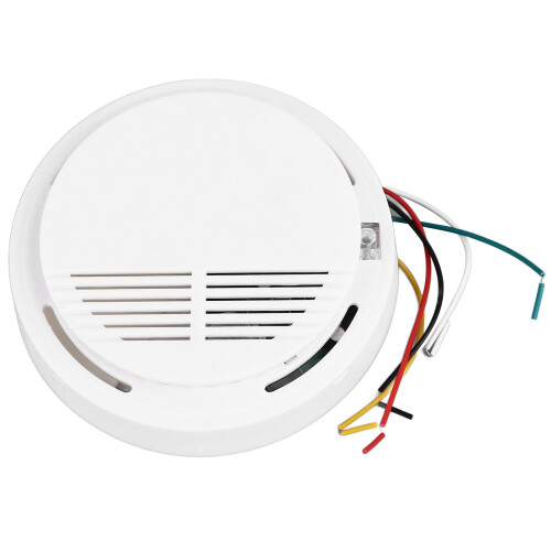 UL Certified Carbon Monoxide Alarm With Low Battery Warning Efficient Networking Function Photoelectric Smoke Sensor Modern Design 2
