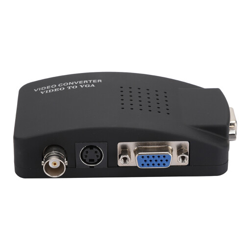 Μετατροπέας βίντεο BNC S σε VGA Plug and Play με ρυθμίσεις αυτόματης αποθήκευσης και 1