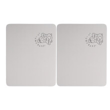 2 Stück Kaffee Bar-Matten Diatomeenerde Wasserdicht 30x40cm