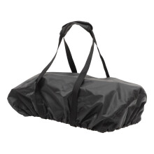 4Pcs Wear-Resistant Black Portable Oven Covers for Outdoor Pizza Ovens