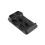 Wireless Controller Charging Dock for PS4LED Indicator Quick Charge Compact Design Portable Design Fast Charging Station 2