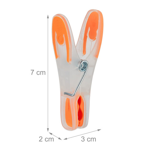 Winddichte Wäscheklammern, Soft-Grip, 75er-Pack 2