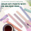 12Pcs Multi Color Marker Pens Soft-Tip Highlighters for Study and Work 6