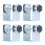 4Pcs Galvanized Drawer Front Clip 2.0mm Mounting 14