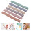 12Pcs Multi Color Marker Pens Soft-Tip Highlighters for Study and Work 8
