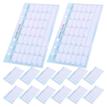 Papel Para Planificador Semanal A6 Con 6 Anillas En Casa