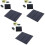 3Pcs Black Solar Panel USB Charger Fast Charging Weatherproof Design 2