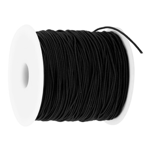 Stærk og elastisk elastisk tråd, elastisk snor til halskædefremstilling, der modstår flosning og holder knuder sikkert. Holdbart valg til 2