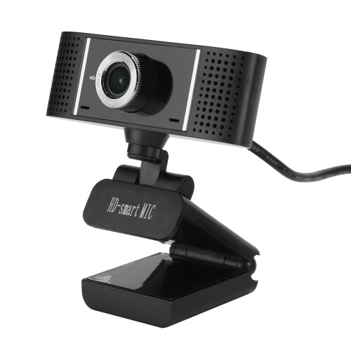 Κάμερα Web USB με αυτόματη διόρθωση χρωμάτων και ρυθμιζόμενη γωνία για ευέλικτη 1