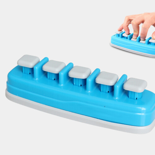 2Pcs Finger Exerciser Blue for Finger Training and Hand Strengthening 2