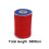 2Pcs Long Red Cotton Cheongsam Covered Strips 2