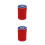 2Pcs Long Red Cotton Cheongsam Covered Strips 9