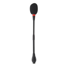 Microfono a cuello de ganso de alta calidad, 25 cm, audio claro, con 4 agujeros para salas de reuniones