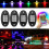 Οι Rgb οδηγημένοι ελαφριοί λοβοί βράχου στεγανοποιούν το φως συστημάτων 5