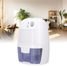 Mini USB Dehumidifier 500ml, Quiet Smart Control for Home & Office