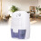 Mini USB Dehumidifier 500ml, Quiet Smart Control for Home & Office 1