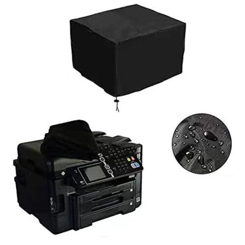 Printer Dust Cover Case Protector for Printers Waterproof Black Printer Covers 2