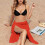 Women's Spaghetti Strap Wrap Dress Lightweight Beach 4
