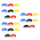 24Pcs Rubber Violin Mutes for Practice Assorted 9