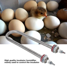200W Incubator Humidifier U-Shape Metal Tube
