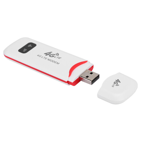 Plug and Play4G LTE Network Router, USB Powered Pocket Mobile Hotspot with High Speed Stable WPA WPA2Encryption, Increase Coverage Support Multiple 1