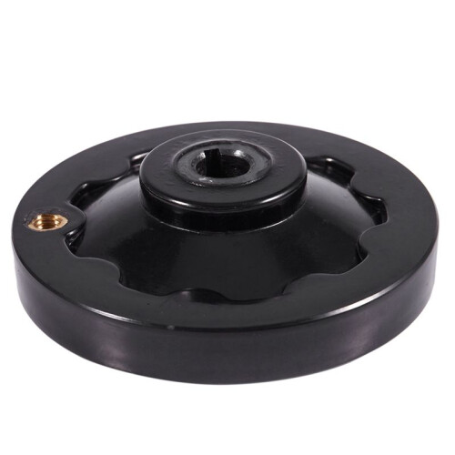 3X Handwheel with Rotating Handle, 10 X 80 mm 1
