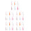 30Pcs Moisturizing Lip Gloss Set Glitter Shimmer Makeup Accessory 8