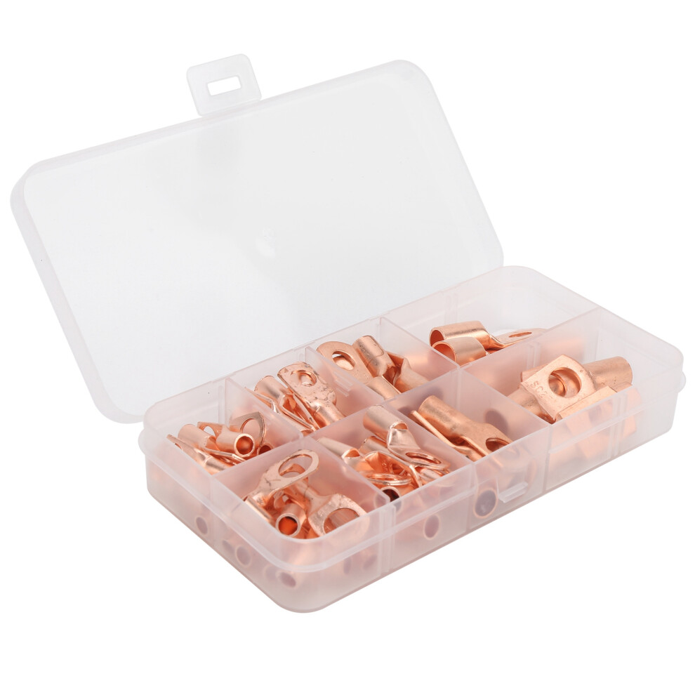 60 Piece Copper Terminal Lugs