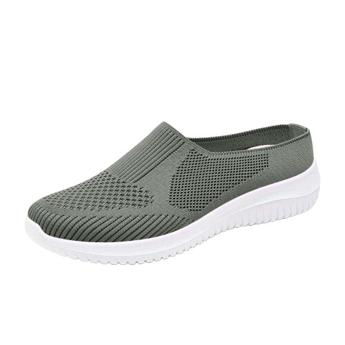 Willtoo2026Γυναικεία slip-on αθλητικά παπούτσια, υφαντά ορθοπεδικά αναπνεύσιμα μαλακά 1
