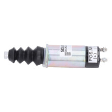 12V Fuel Shut Off Solenoid Valve 1502 Series for Perkins CAT 216-246 Skid Steer
