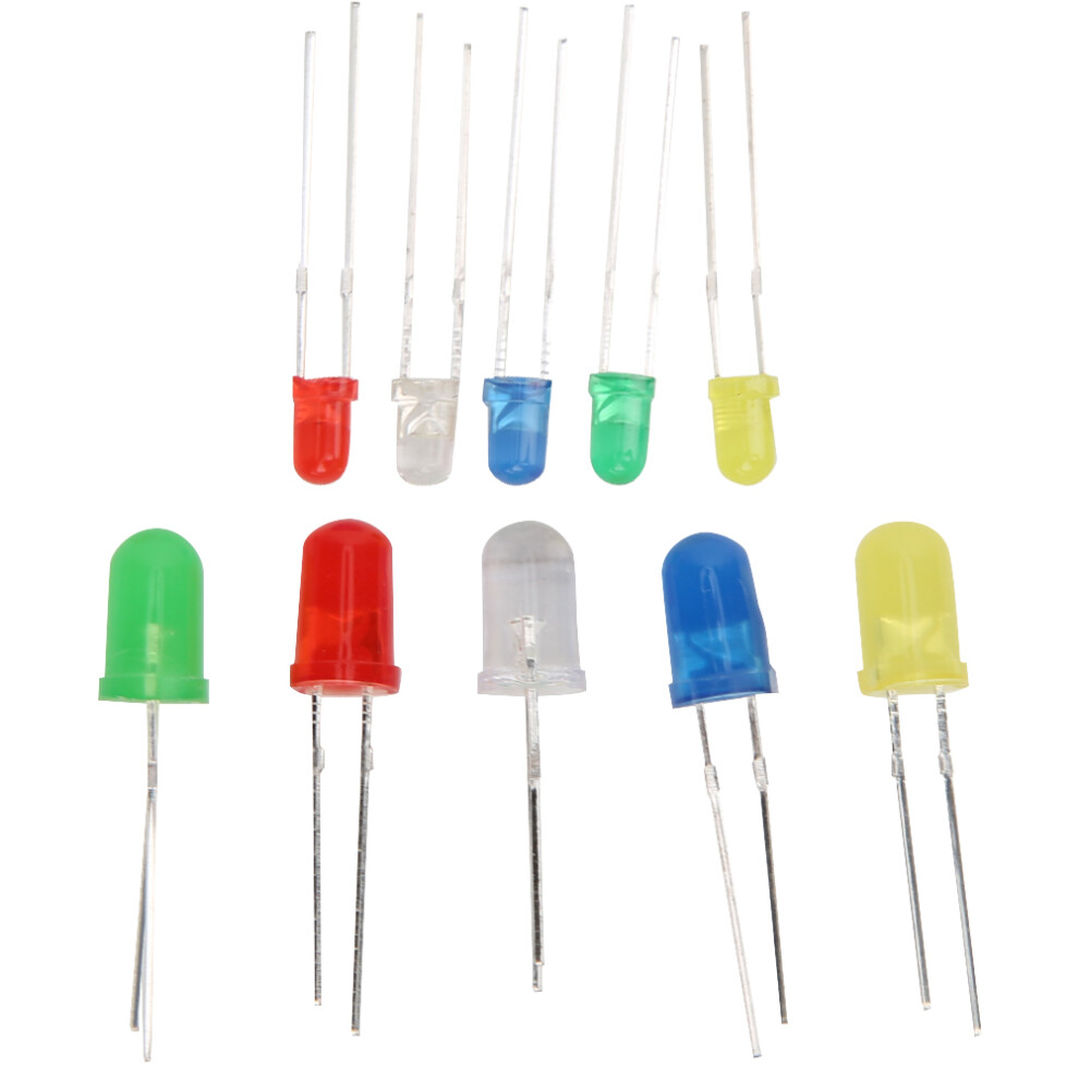 Led Assorted Pack 300Pc 3Mm 5Mm Multi-Color 7340572767028