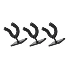 3Pcs Iron ABS Guitar Wall Hooks for Violin, Erhu, Ukulele | Easy Install