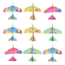 36Pièces Petits En Mousse Jouets Volants Pour Enfants Colorés