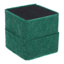 4Pièces Filtre Réutilisable Charbon Vert Accessoire Aquarium