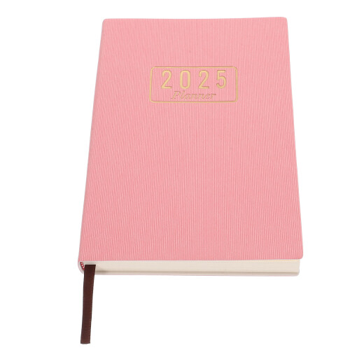 2Pièces Organiseur Rose Planner Et Cuir