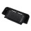 Capa traseira rígida e transparente para Nintendo Switch, capa de silicone compatível com dock, com protetor de tela de vidro temperado, resistente 7