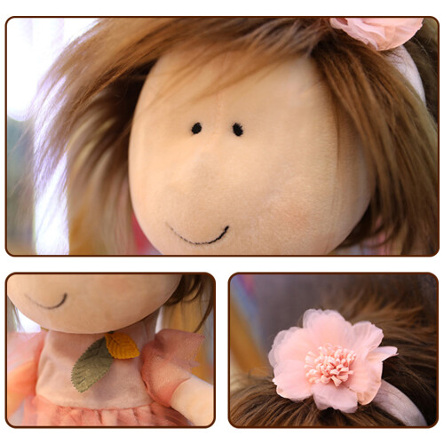 Puppe 35cm weicher Plüsch Geschenk 2