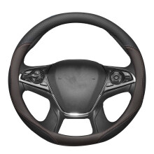 Rutschfester Lenkradbezug für Buick GL8 (2015–2023) & 2024 GL8 PHEV – Universelle Passform, Schwarz/Braun