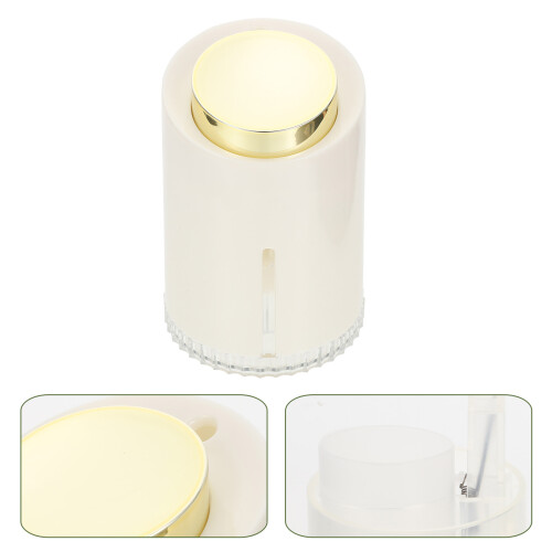 5Pcs Acrylic Pressing Type Toothpick Holders White Desktop Storage Box 2