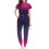 Women's Solid Scrubs Set Pink L 1