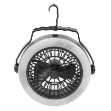 Campingtillbehör Rea Tältfläkt LED-lampa Campingutrustning Utomhus Vandringsutrustning Bärbar lampa med krok Superljus ficklampa
