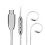 Earphone Replacement Cable 0.78mm 2-Pin 1