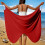 Women's Spaghetti Strap Wrap Dress Lightweight Beach 1