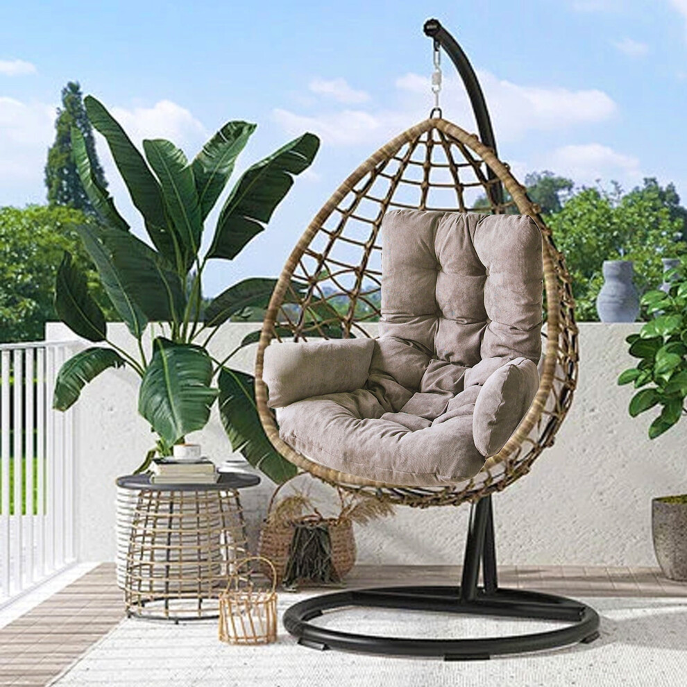Hanging Egg Chair Cushions – Removable, Breathable, Indoor/Outdoor Swing Cushion, Compatible with Egg Hammock Chairs