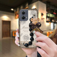 Capa para celular MOTO Edge5G2024 – Silicone macio, resistente à sujeira, anti-impacto, à prova d'água, design de desenho animado fofo,