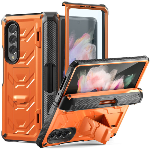 Θήκη TECH CIRCLE για Samsung Galaxy Z Fold3 – Διπλής στρώσης, ανθεκτική στις γρατσουνιές, με