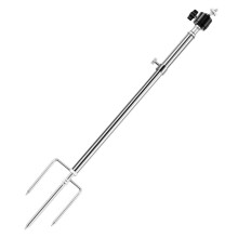 Supporto per fotocamera da esterno robusto e regolabile in acciaio inossidabile, ideale per avventure all'aria aperta.
