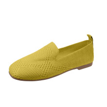 Willtoo Women's Flat Shoes with Arch Support Yellow Size 8