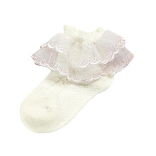 Toddler Socks Spring and Autumn Cute Cotton Socks Delicate Embroidery Lace Socks Lace Lace Princess Socks for Toddler Baby Kids Boys Girls